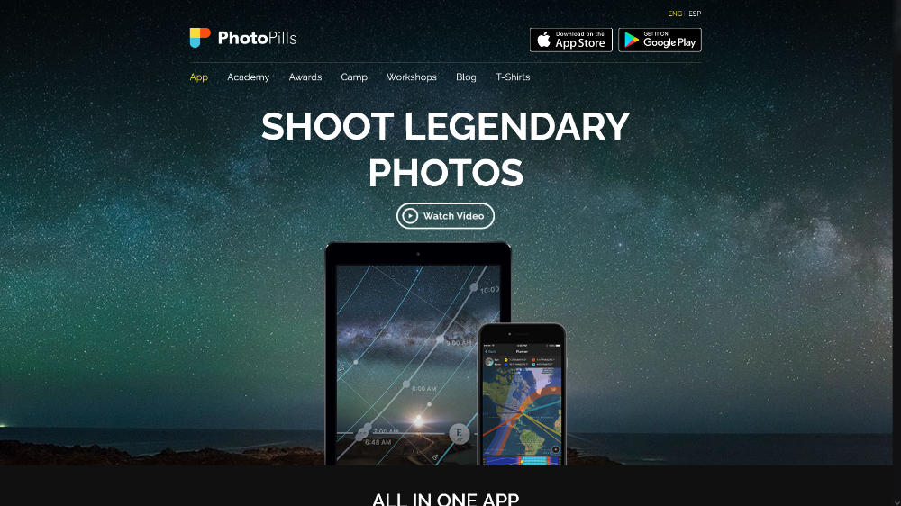 PhotoPills Photoshoot Planning Photography App
