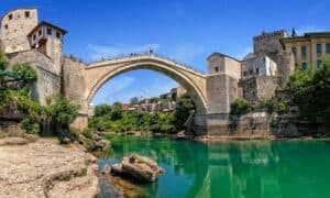 Interrail Pass Balkan Itineraries: Mostar Bridge, Bosnia-Herzegovina